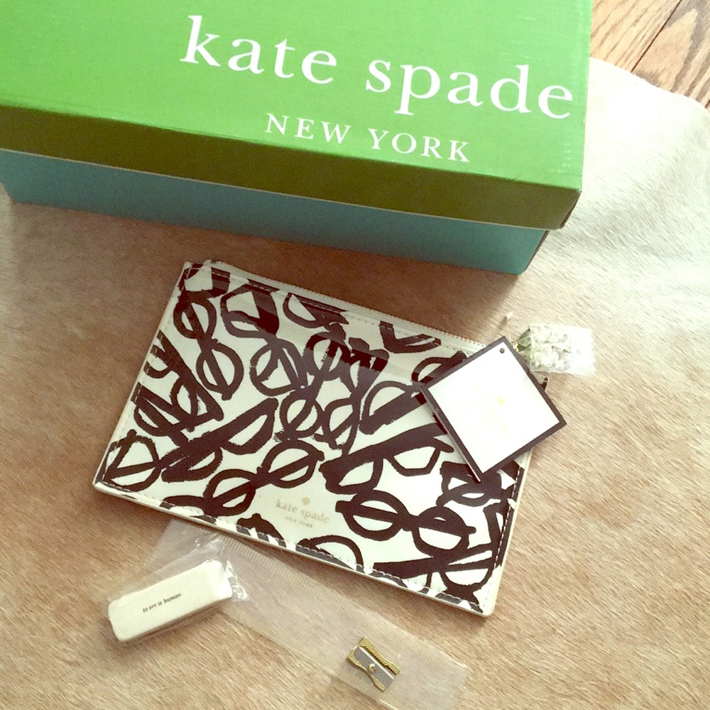 ♠️ Kate spade ♠️ NWT Clutch Cosmetic Pencil✏️ Case